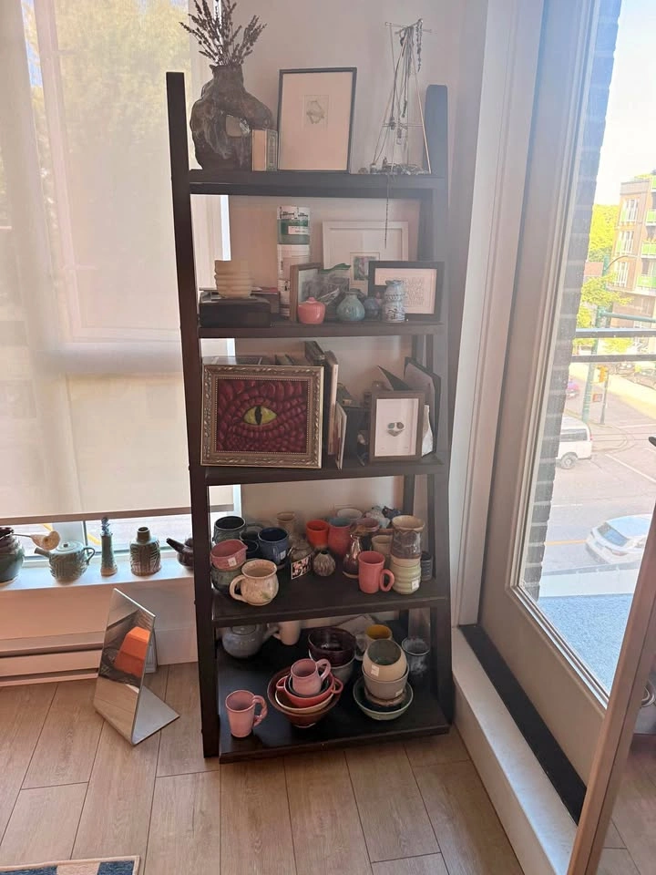 Angled and Sturdy Bookshelves