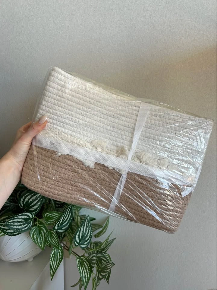 CLEARANCE - 100% cotton rope storage box - photo 4