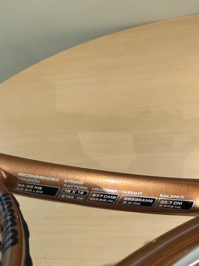 Wilson K Factor Kobra Team Tennis Racket Racquet - New Grip - photo 2