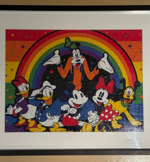 Disney Friends Puzzle Framed Art - photo 2