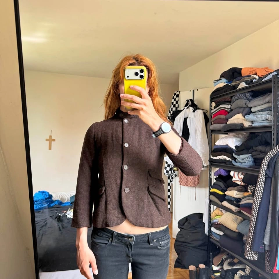 100% wool jacket size xs