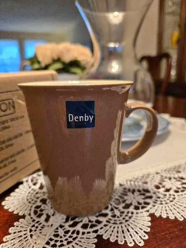 DENBY Coffee Mugs x3 thumbnail