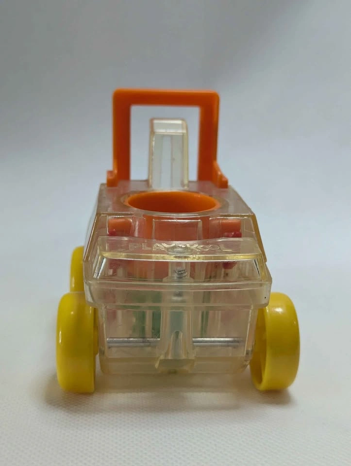 Vintage Playskool Clear Forklift Toy - photo 4