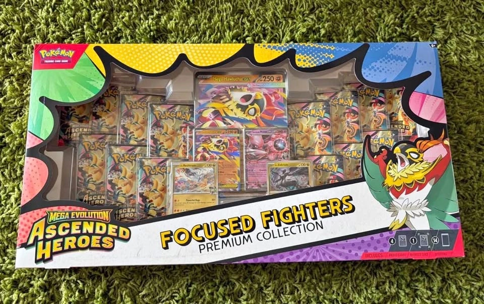 Pokemon Ascended Heroes Focused Fighters Premium Collection