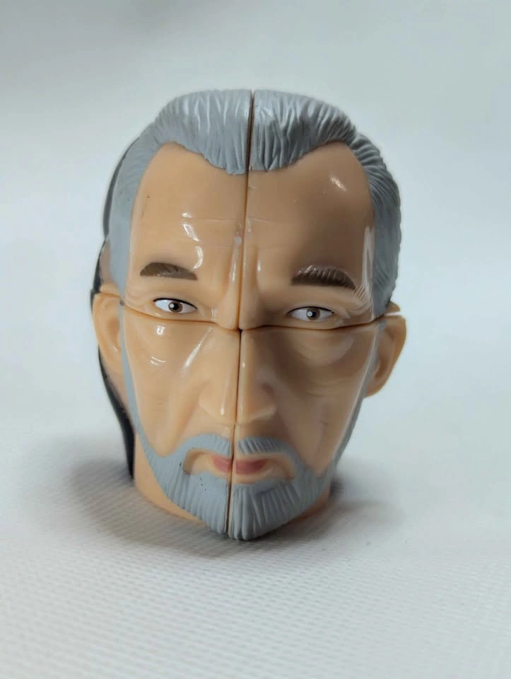 Star Wars Rubik's Count Dooku Darth Tyranus Transforming Head - photo 4