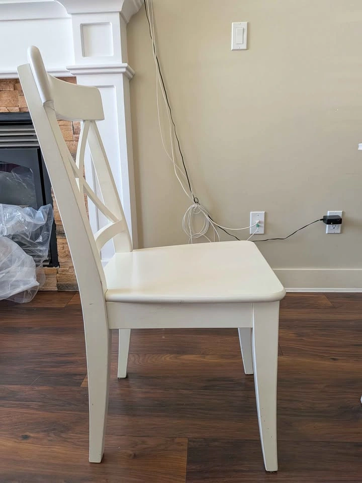 6 IKEA Rosentorp chairs - photo 4