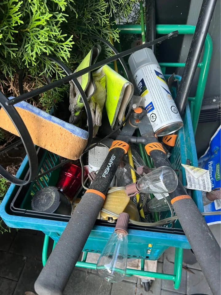 Pressure washer, tools, BBQ grill, and Coleman ice cooler - photo 2