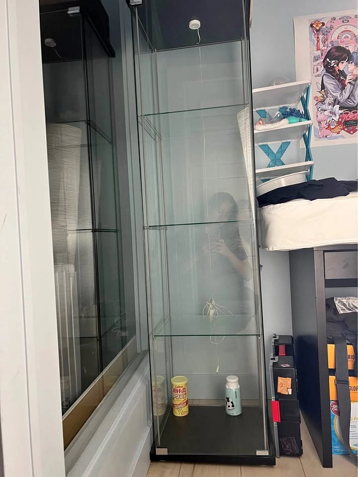 Glass case display