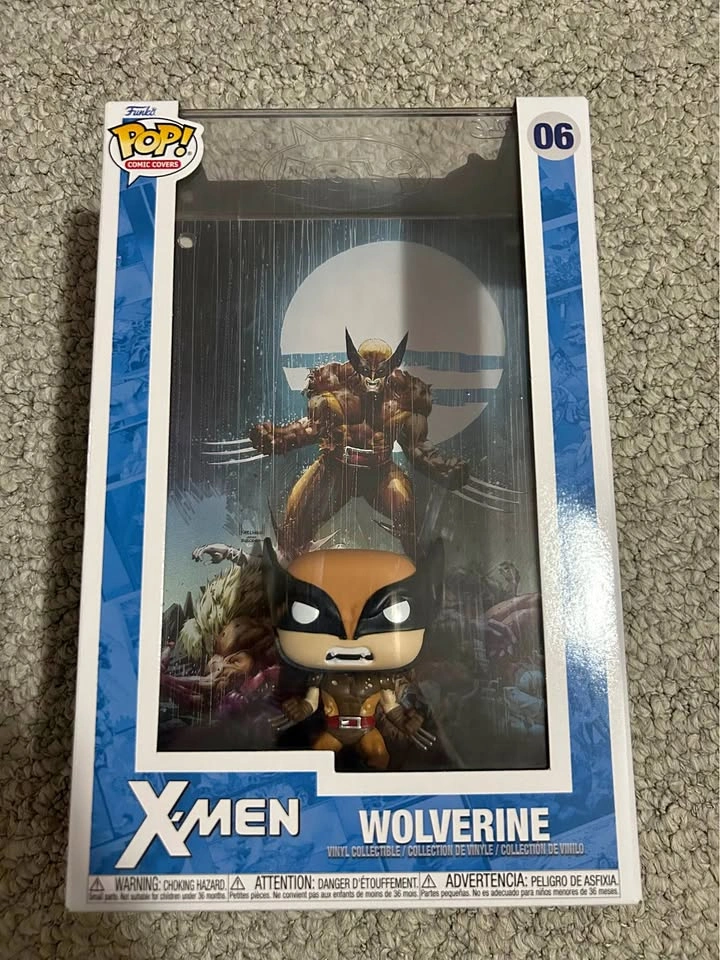 Sealed Funko Pop! Comic Covers: Marvel Wolverine Vinyl Figure