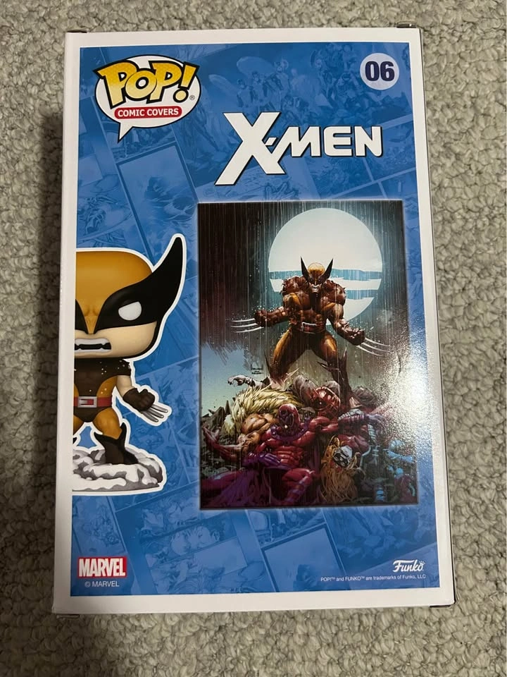 Sealed Funko Pop! Comic Covers: Marvel Wolverine Vinyl Figure - photo 2