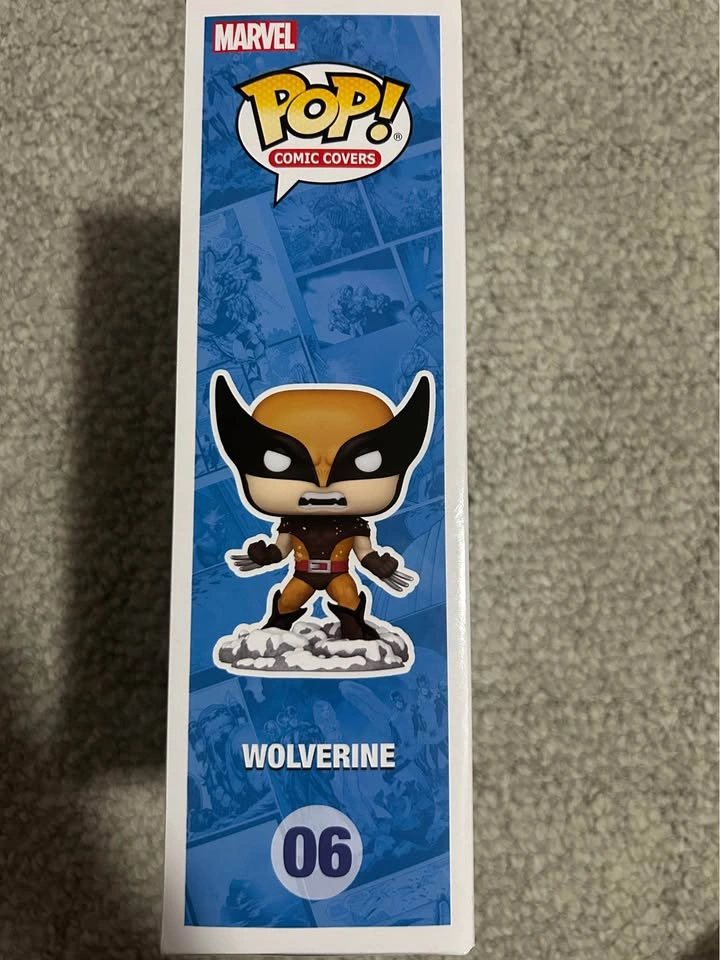 Sealed Funko Pop! Comic Covers: Marvel Wolverine Vinyl Figure - photo 3