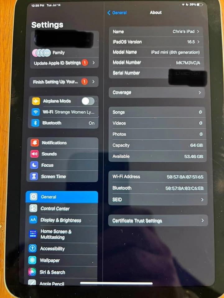 Apple iPad mini (6th generation) 64GB