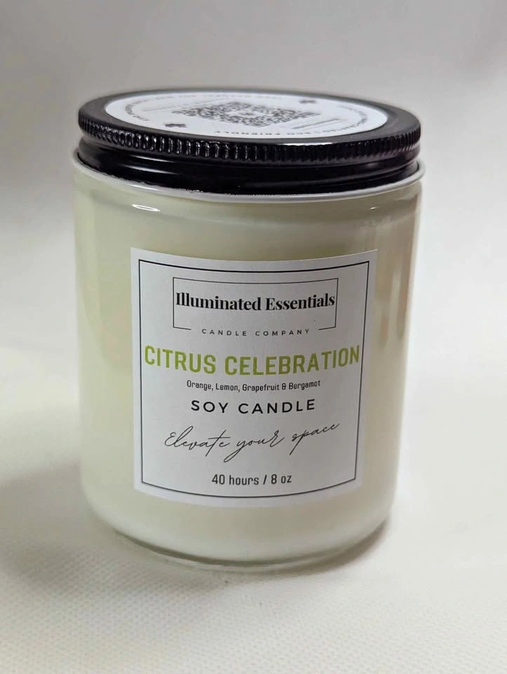 Illuminated Essentials Citrus Celebration Soy Candle