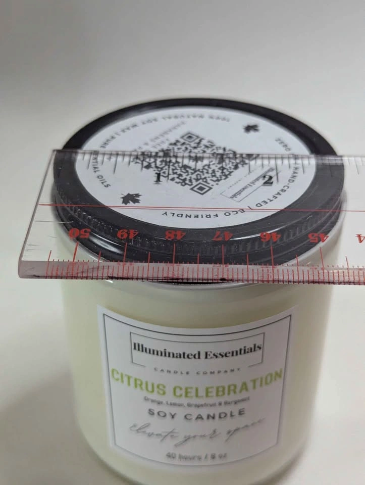 Illuminated Essentials Citrus Celebration Soy Candle - photo 3