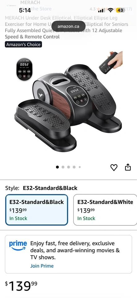 BNIB leg exerciser