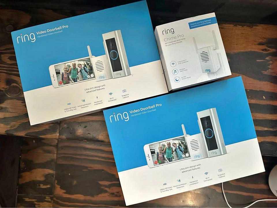 Ring Video Doorbell Pro and Chime Pro