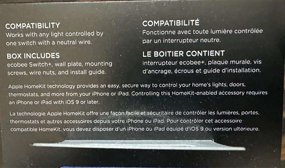 ecobee Switch+ Smart Light Switch - photo 2