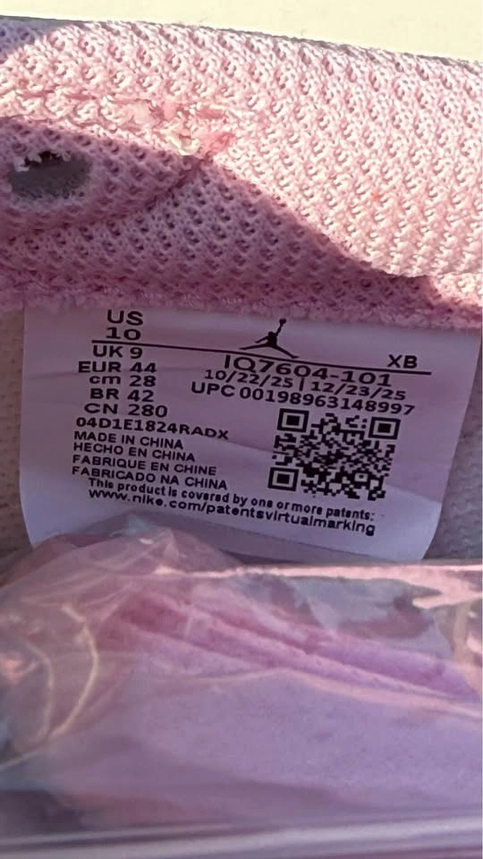 Nike Air Jordan 1 Low Travis Scott Shy Pink Tropical Pink US 10 - photo 4