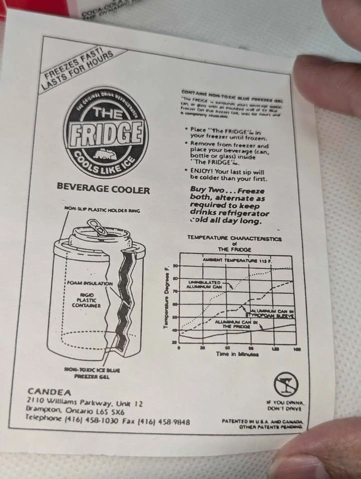 Vintage Coca Cola Barcelona '92 Olympics Beverage Cooler Sleeves - photo 4