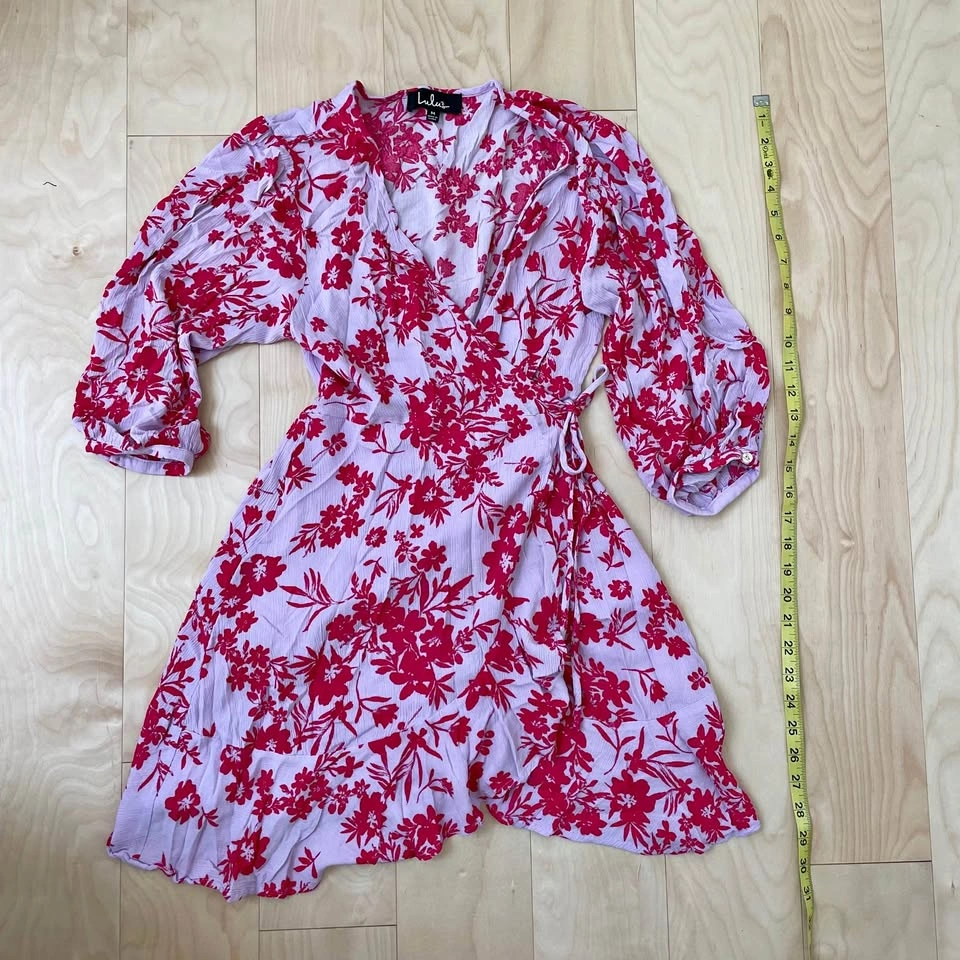Floral Wrap Dress