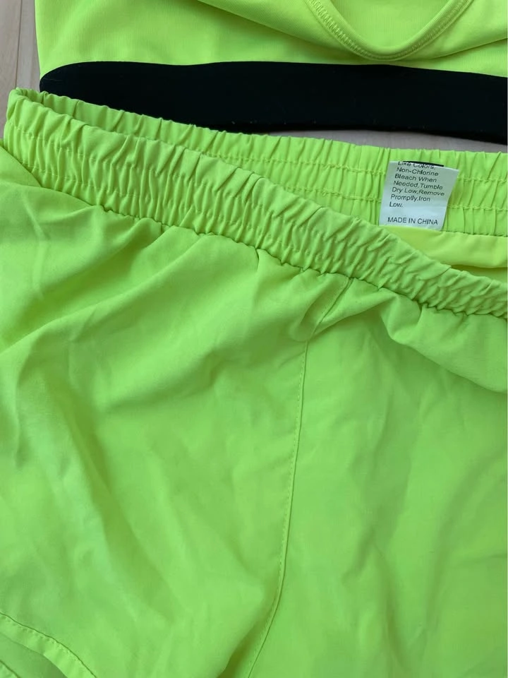 Neon Green Workout Set - photo 4