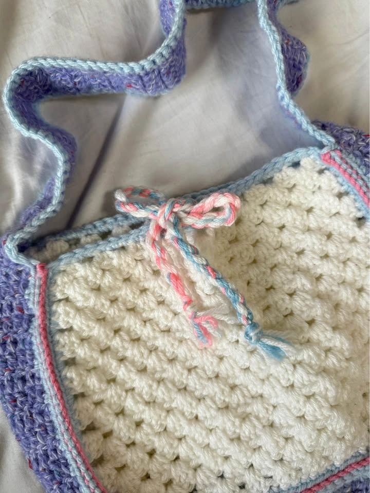 Crochet Shoulder Bag - photo 2