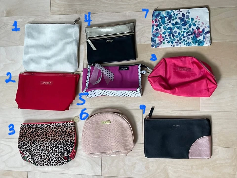 Luxury Cosmetic Makeup/Toiletry Bags $5