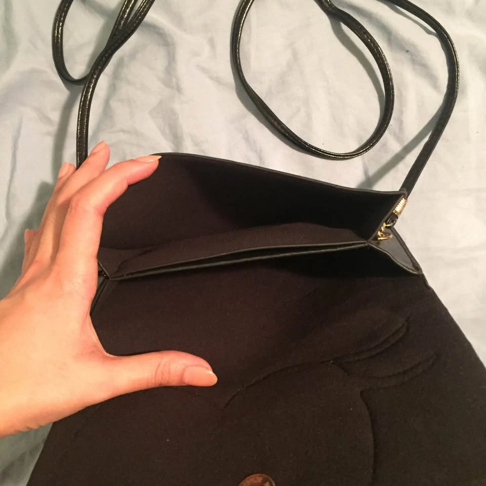 Sequins Big Eye Envelope Cross-Body Clutch Bag - photo 5