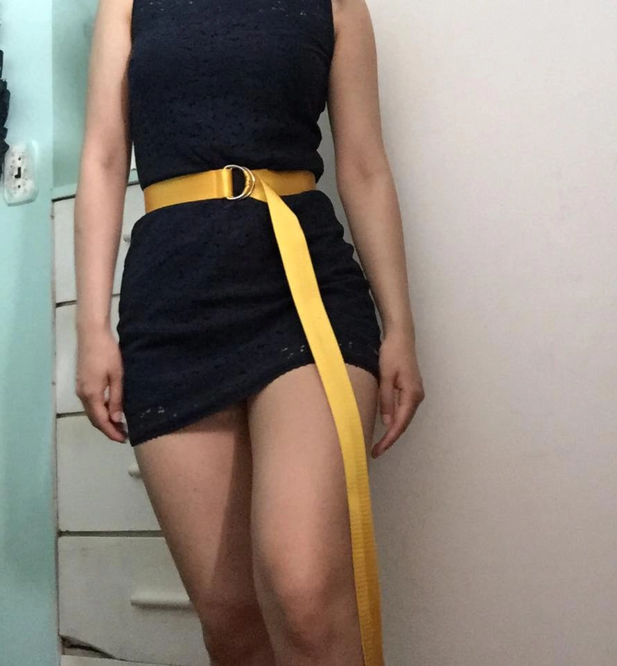 Yellow D-Ring Belt - photo 2