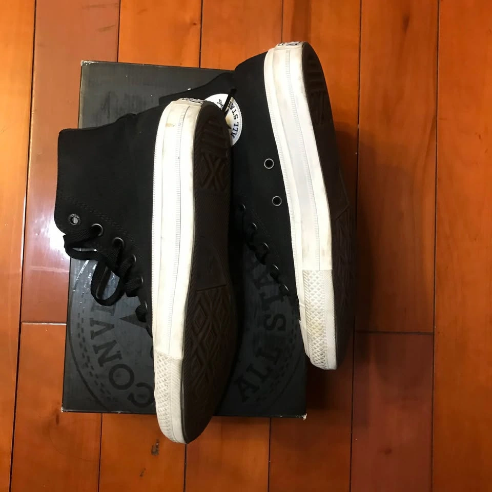 CONVERSE CHUCK TAYLOR II HI TOP BLACK/WHITE/WHITE W8 M6.5 - photo 3