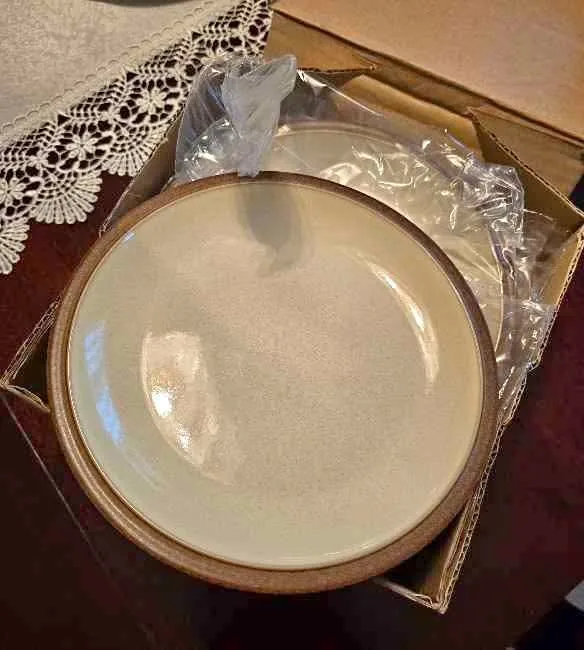 DENBY Dessert Plates x6 thumbnail