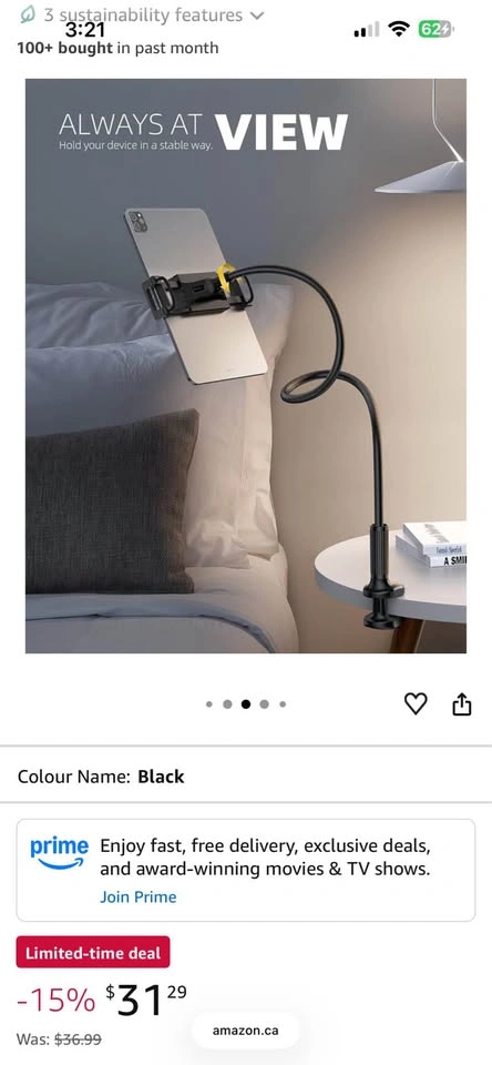 Lamicall Gooseneck Tablet Holder - photo 2