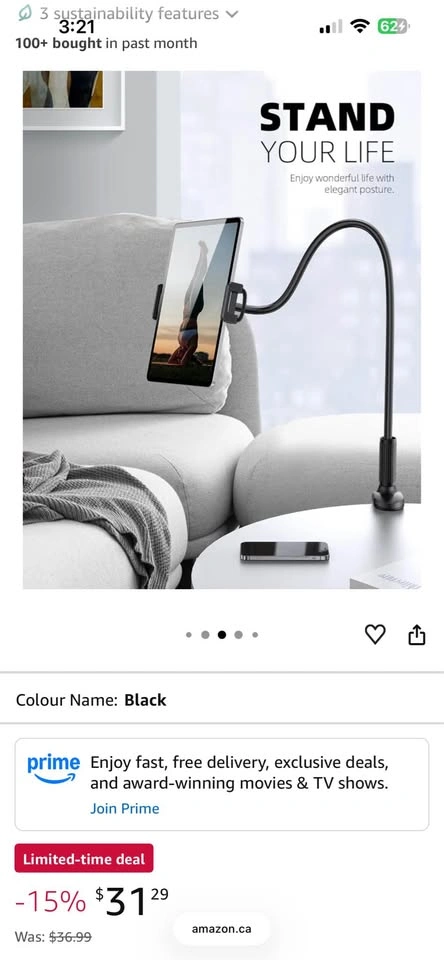 Lamicall Gooseneck Tablet Holder - photo 3