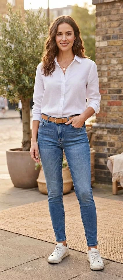 Boden High Rise Skinny Jeans