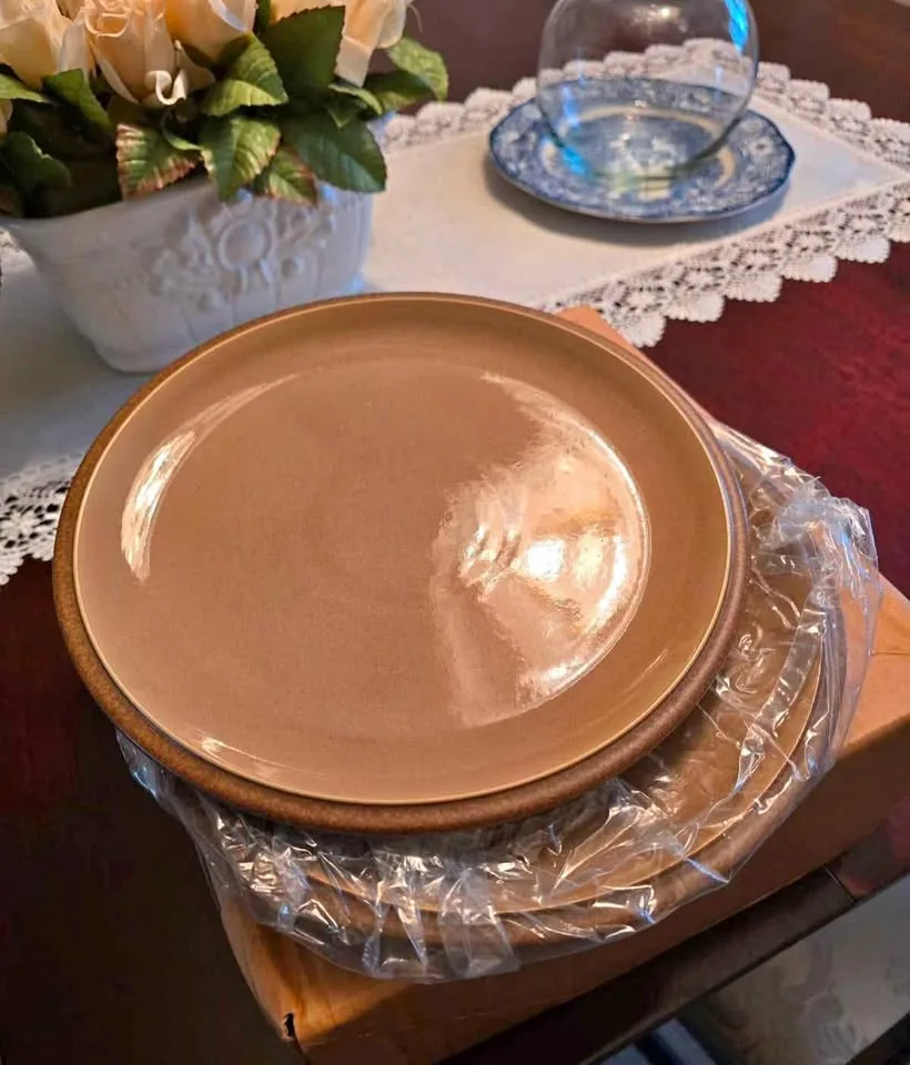 DENBY Tea Plates x6 thumbnail