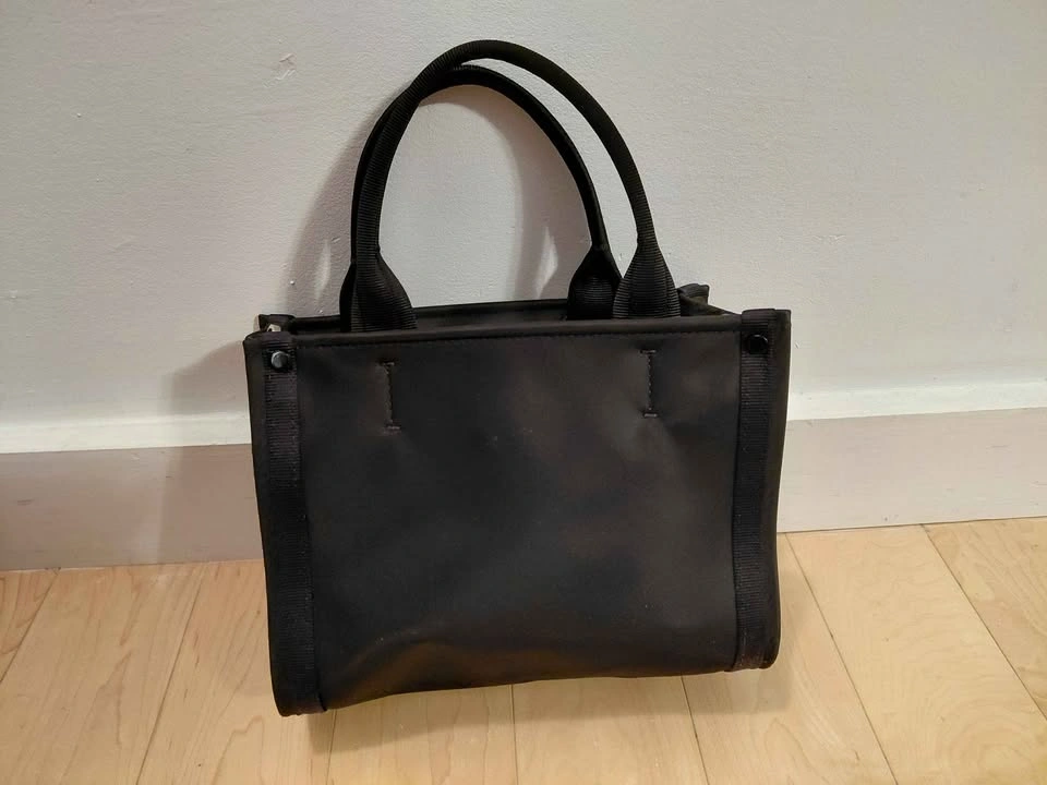 Kate Spade New York Black Nylon Floral Cut Out Tote - photo 2
