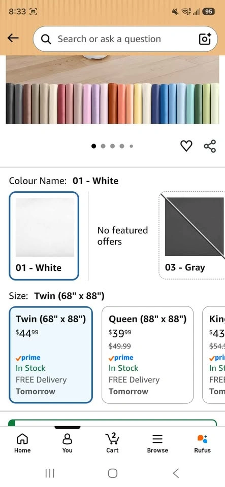 Twin/ Twin XL Comforter Duvet - photo 5