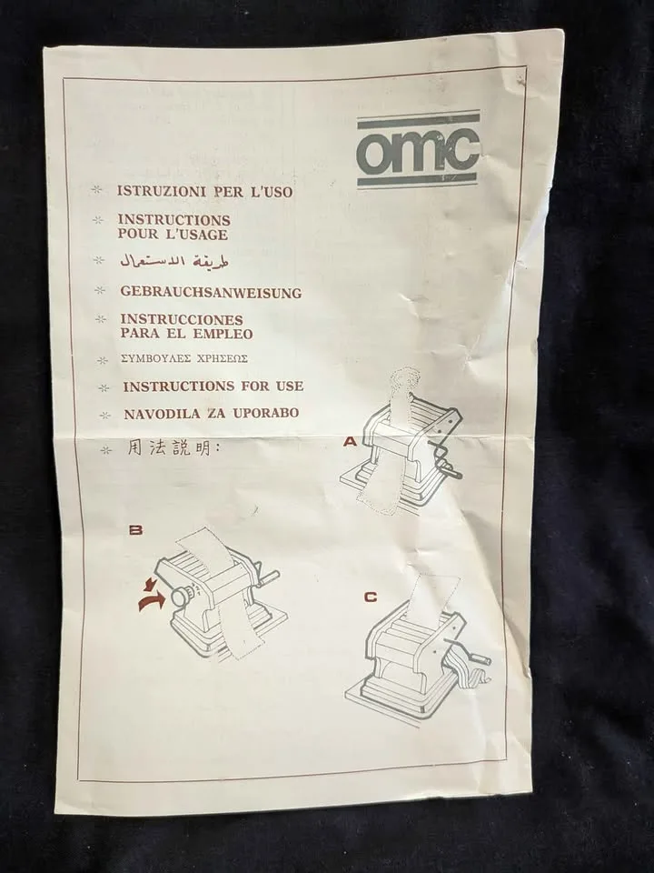 Vintage OMC Pasta Maker image indicator(3)