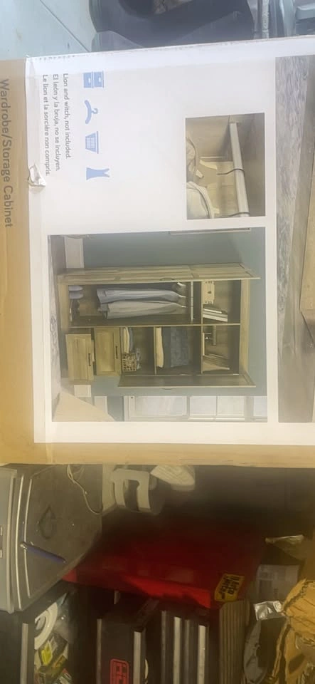 Sauder Wardrobe Storage Cabinet New - photo 4