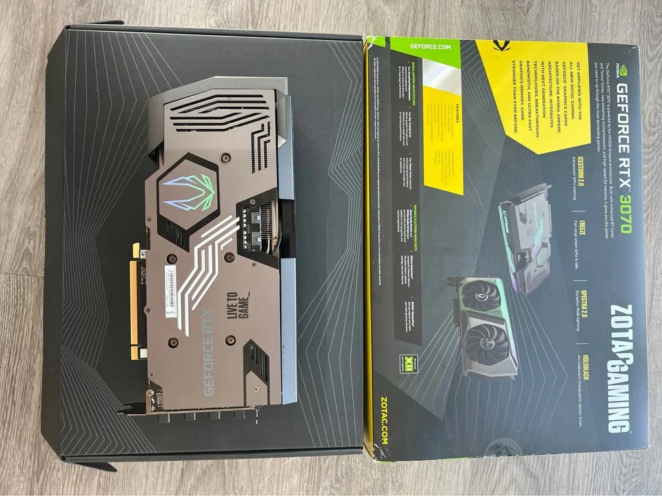 Zotac Gaming GeForce RTX 3070 AMP HoloBlack - photo 4
