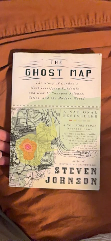 The Ghost Map by Steven Johnson Book