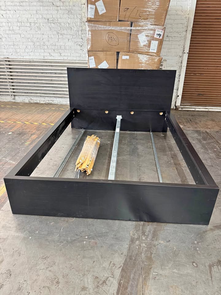 Queen wooden bed frame