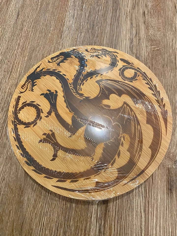 Game of Thrones Targaryen Bamboo Cutting Board