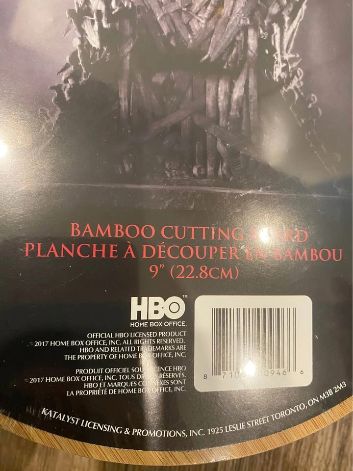 Game of Thrones Targaryen Bamboo Cutting Board - photo 4
