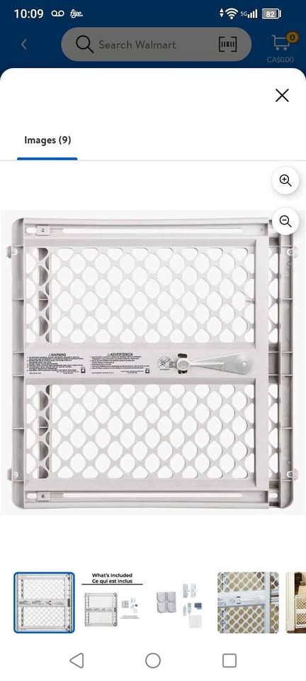 Portable safety gate