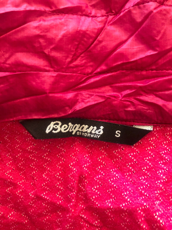 Bergans Slingsby Insulated Jacket Outdoors Lightweight Pink S - photo 4