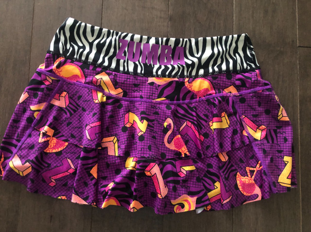Zumba Skort - Purple Power - Sz M - Fitness - photo 3