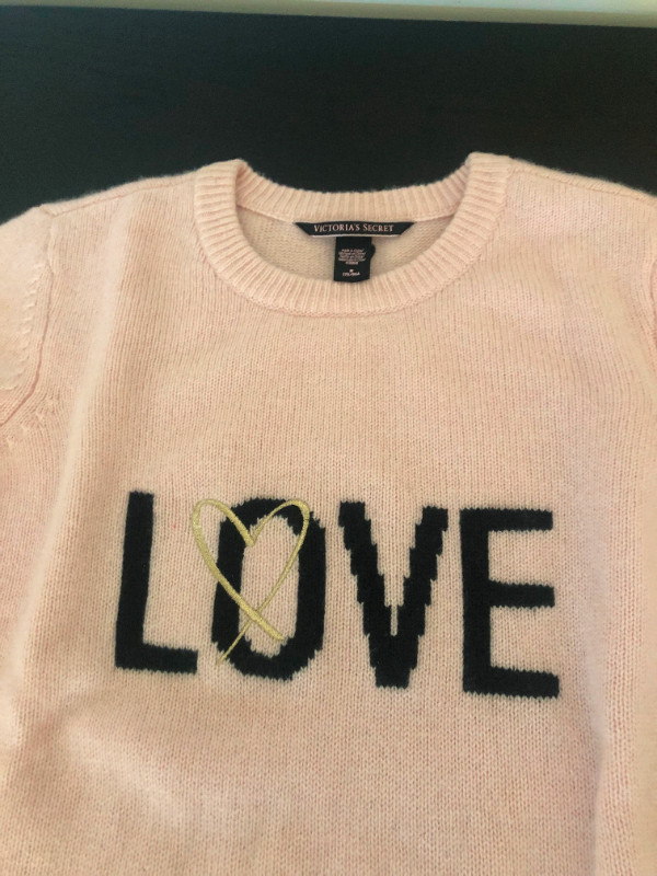 Victoria’s Secret Mohair Sweater Love Blush Rose Sz M •new•