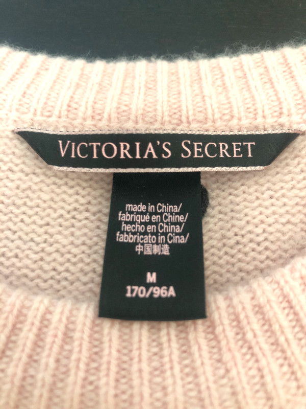 Victoria’s Secret Mohair Sweater Love Blush Rose Sz M •new• - photo 4