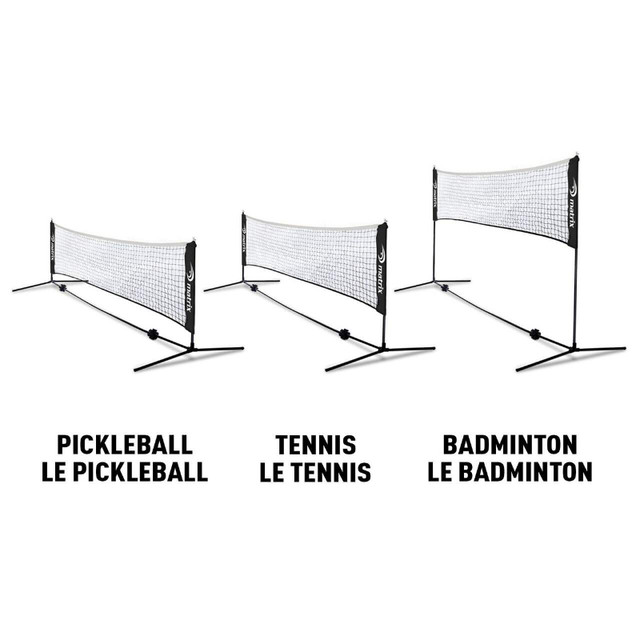 Adjustable Racquet Sport Net Pickleball Tennis Badminton OP - photo 2